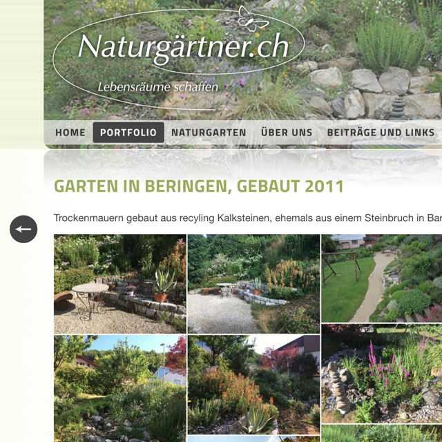 So ein Garten kann auch im Web einen hübschen Eindruck machen.